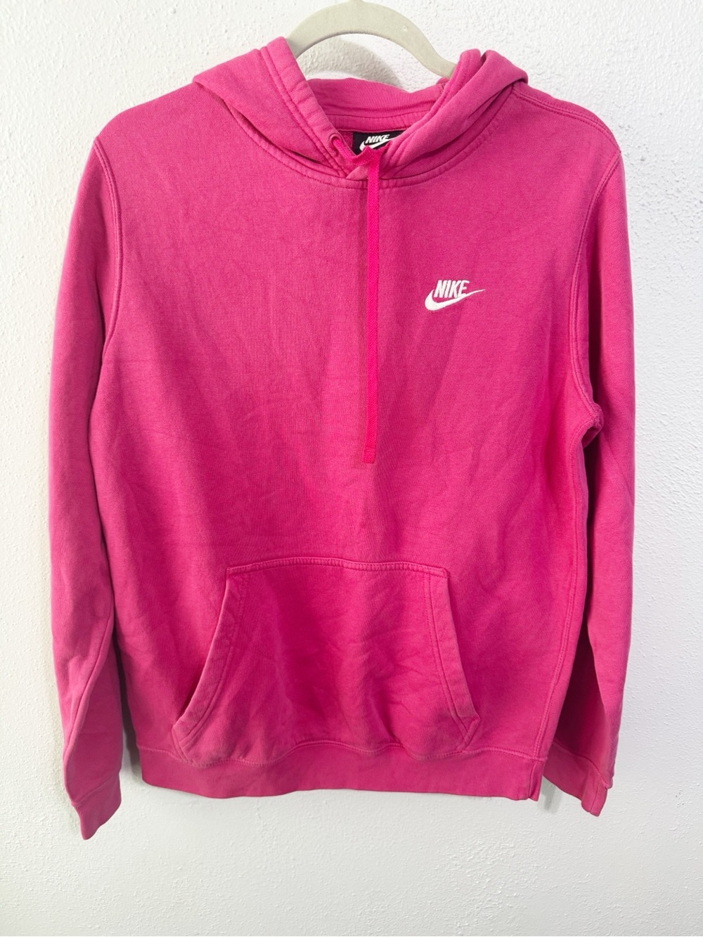 Nike Hot Pink Women's Pullover Hoodie small
